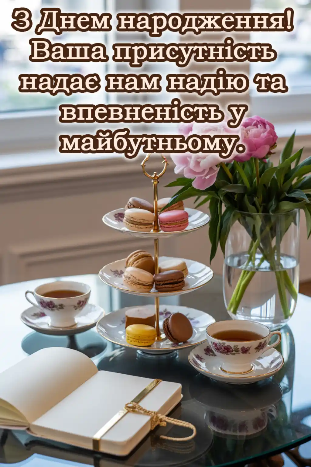 Привітання з днем народження керівниці своїми словами