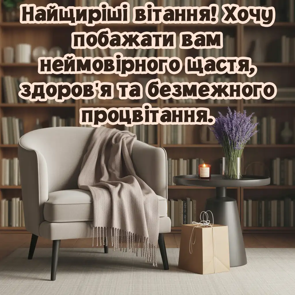 Привітання з днем народження керівниці своїми словами