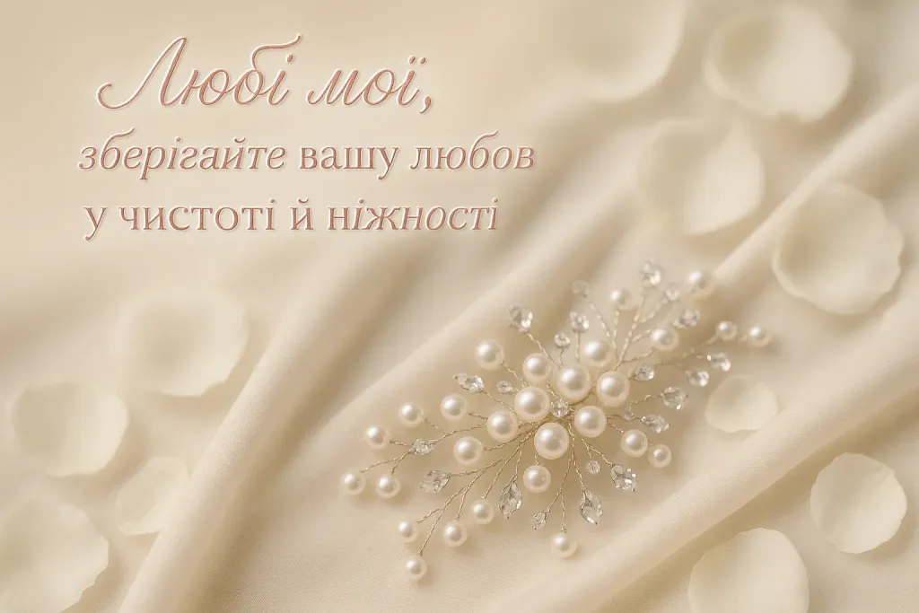 Привітання на весілля до сліз від мами