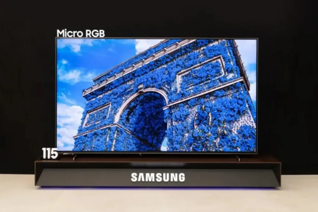 Samsung показала 115-дюймовий телевізор з унікальною технологією Micro RGB