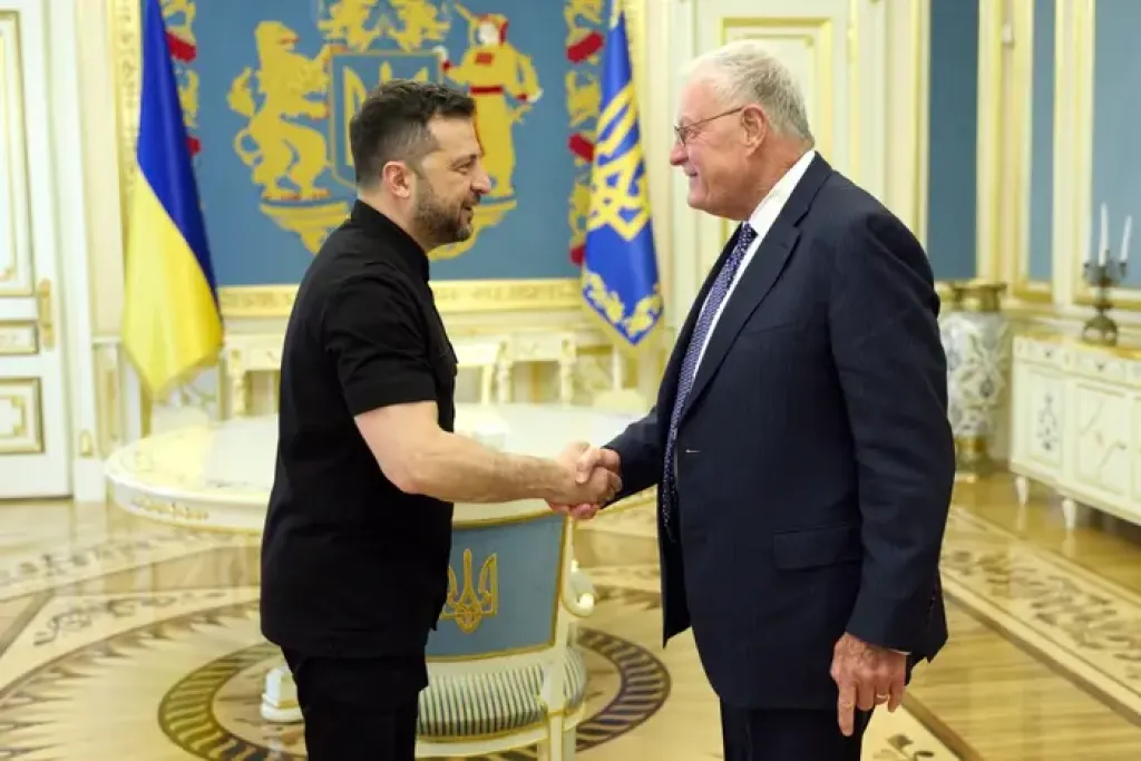 Зеленський зустрівся з Келлогом, Трамп про гарантії безпеки, нові призначення та «Довгий Нептун» – головні події 25 серпня