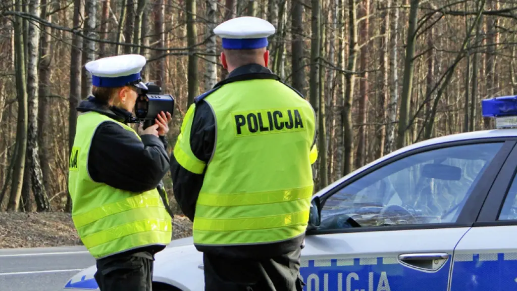 У Польщі п’яний українець відкусив частину поліцейського авто під час затримання