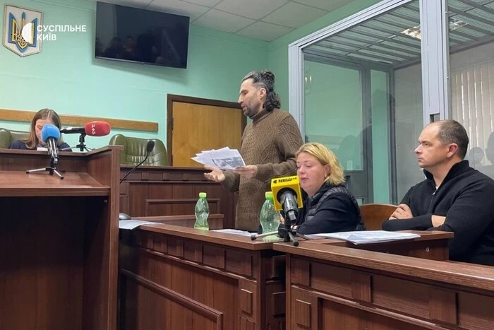 Підприємець, який побив велосипедиста в Києві, заявив, що втік через стан дружини