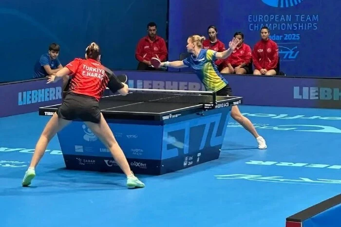 Українки пробилися до 1/8 фіналу чемпіонату Європи з настільного тенісу
