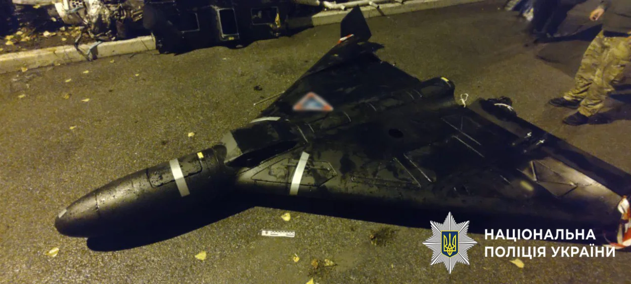 У Києві вилучили безпілотник Shahed, який чоловік перевозив на даху авто