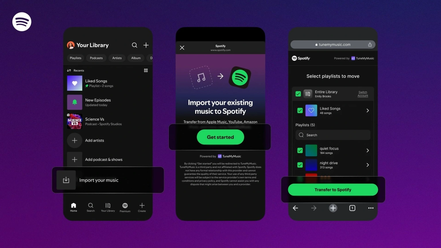 Spotify спростив перехід: у застосунок додали прямий імпорт музичних бібліотек
