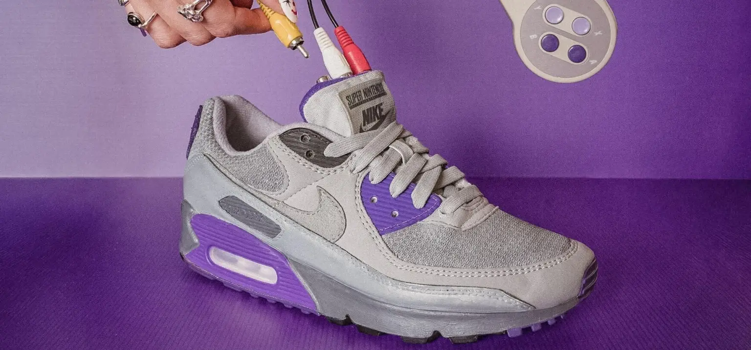 Ювілейний сюрприз: дизайнер із Сінгапуру перетворив Nike Air Max 90 на повноцінну ігрову консоль
