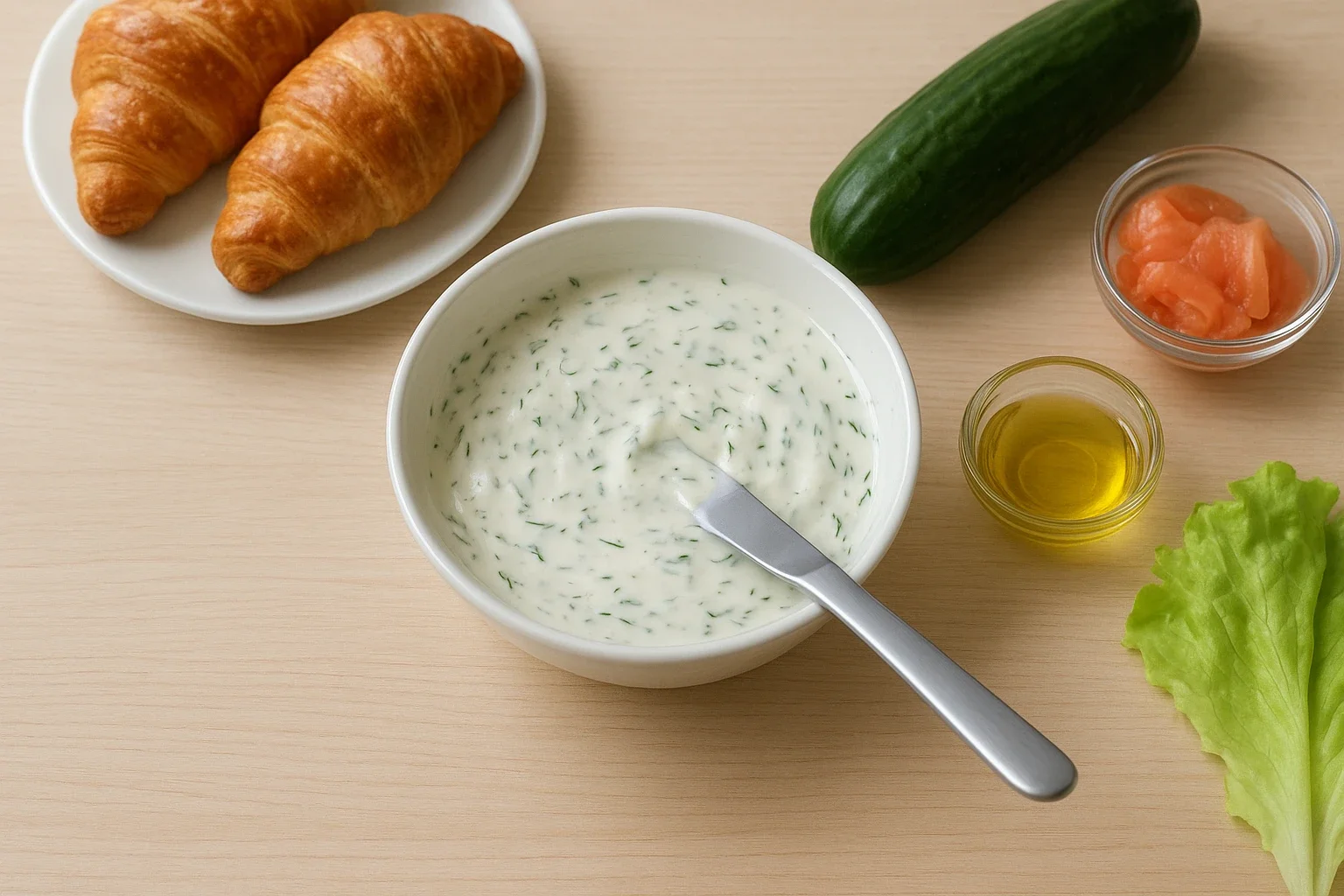 Круассан с лососем: рецепт вишуканої закуски