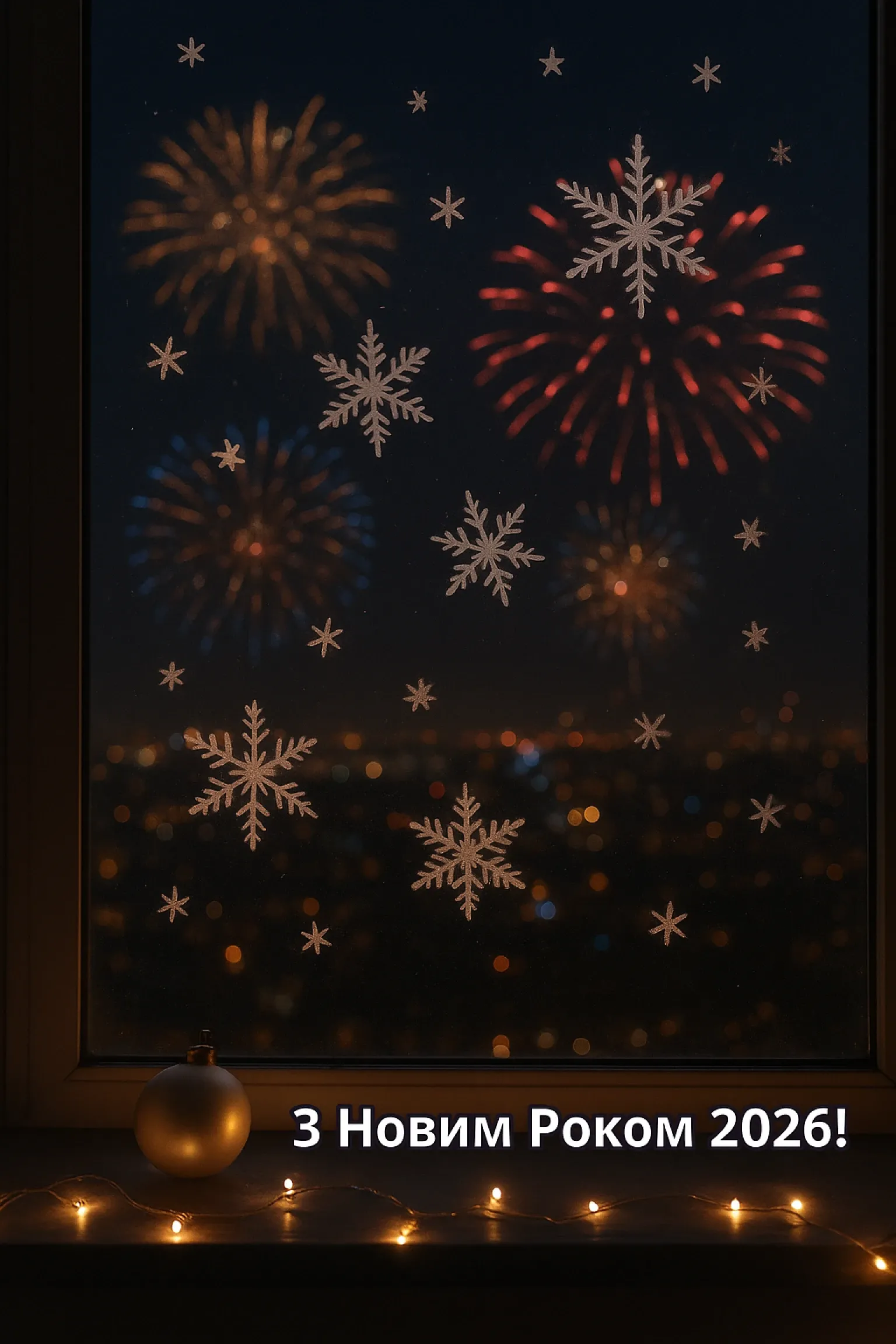 Привітання з новим роком 2026
