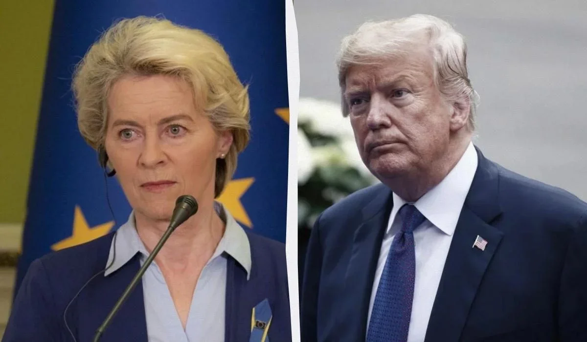 Фон дер Ляєн виступила з різкою відповіддю Трампу та закликала Європу діяти самостійно