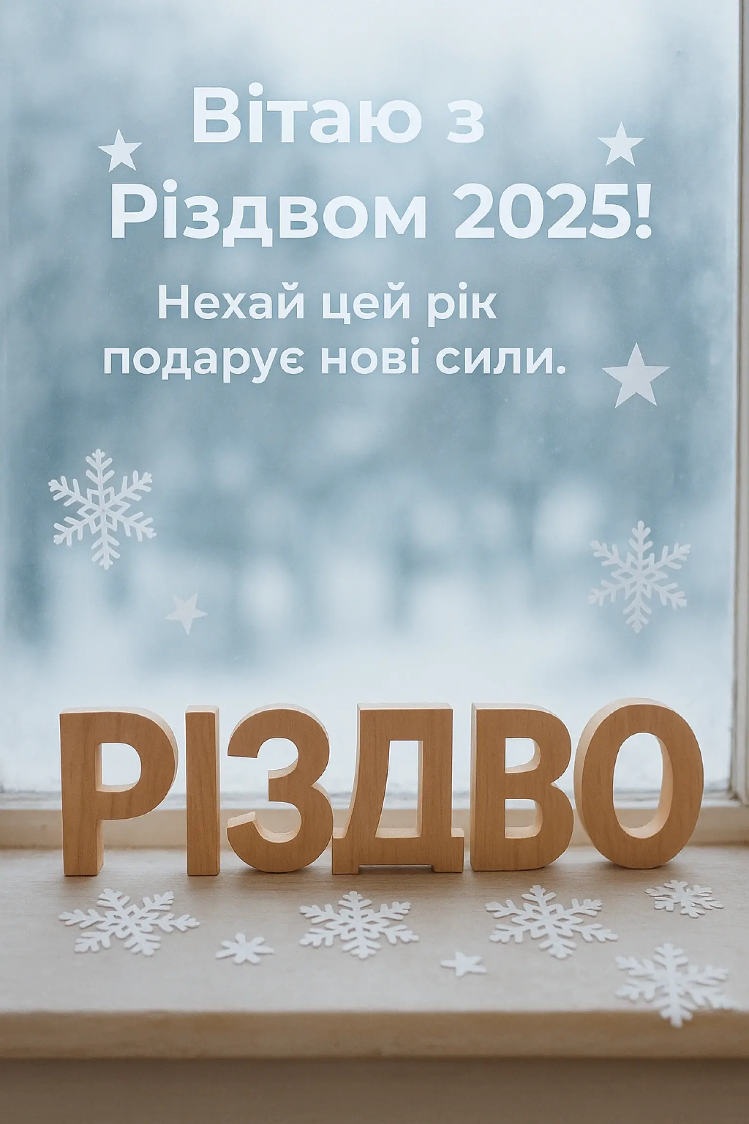 Привітання з Різдвом 2025: світлі побажання для дорогих людей