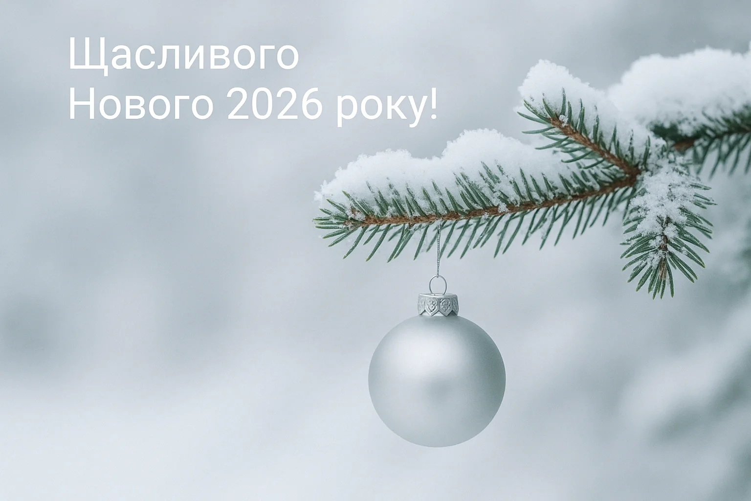 Привітання з прийдешнім новим роком 2026: теплі побажання для найближчих