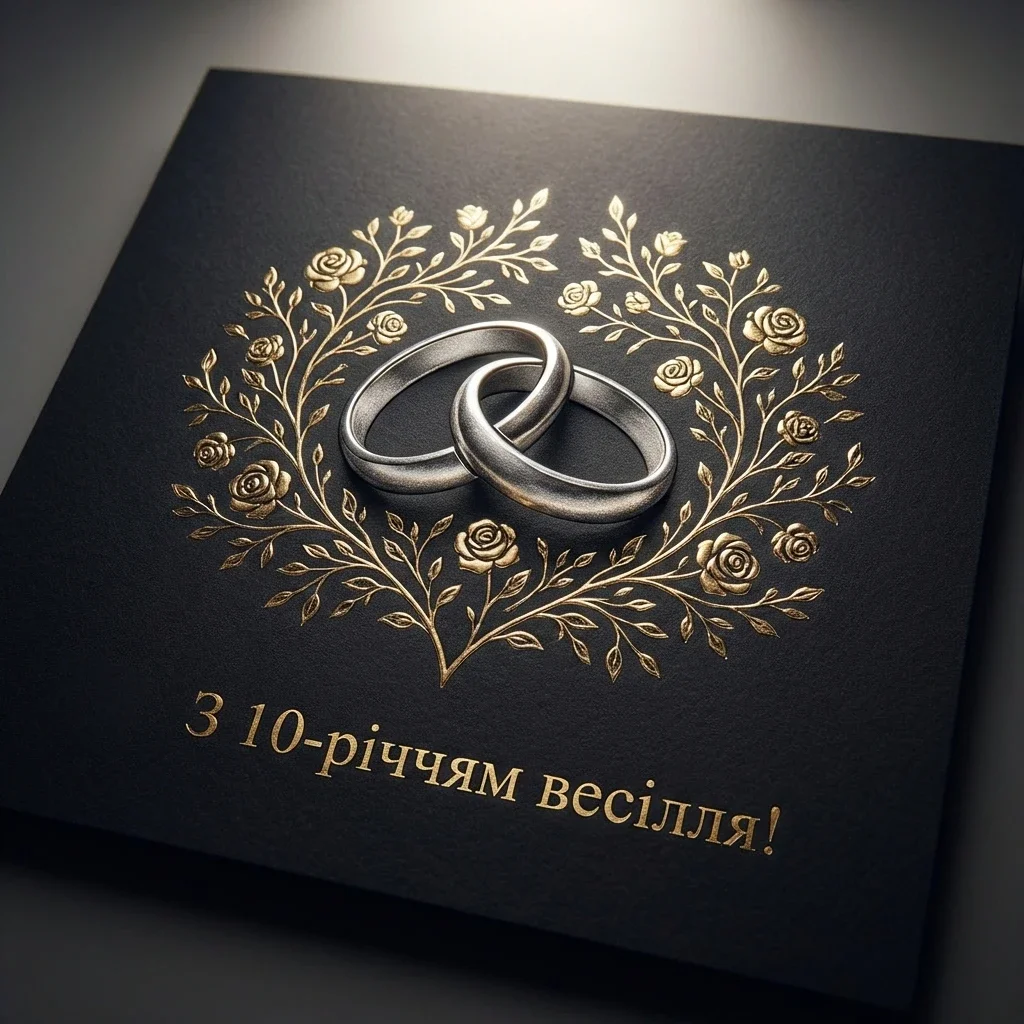 10 років весілля - картинки