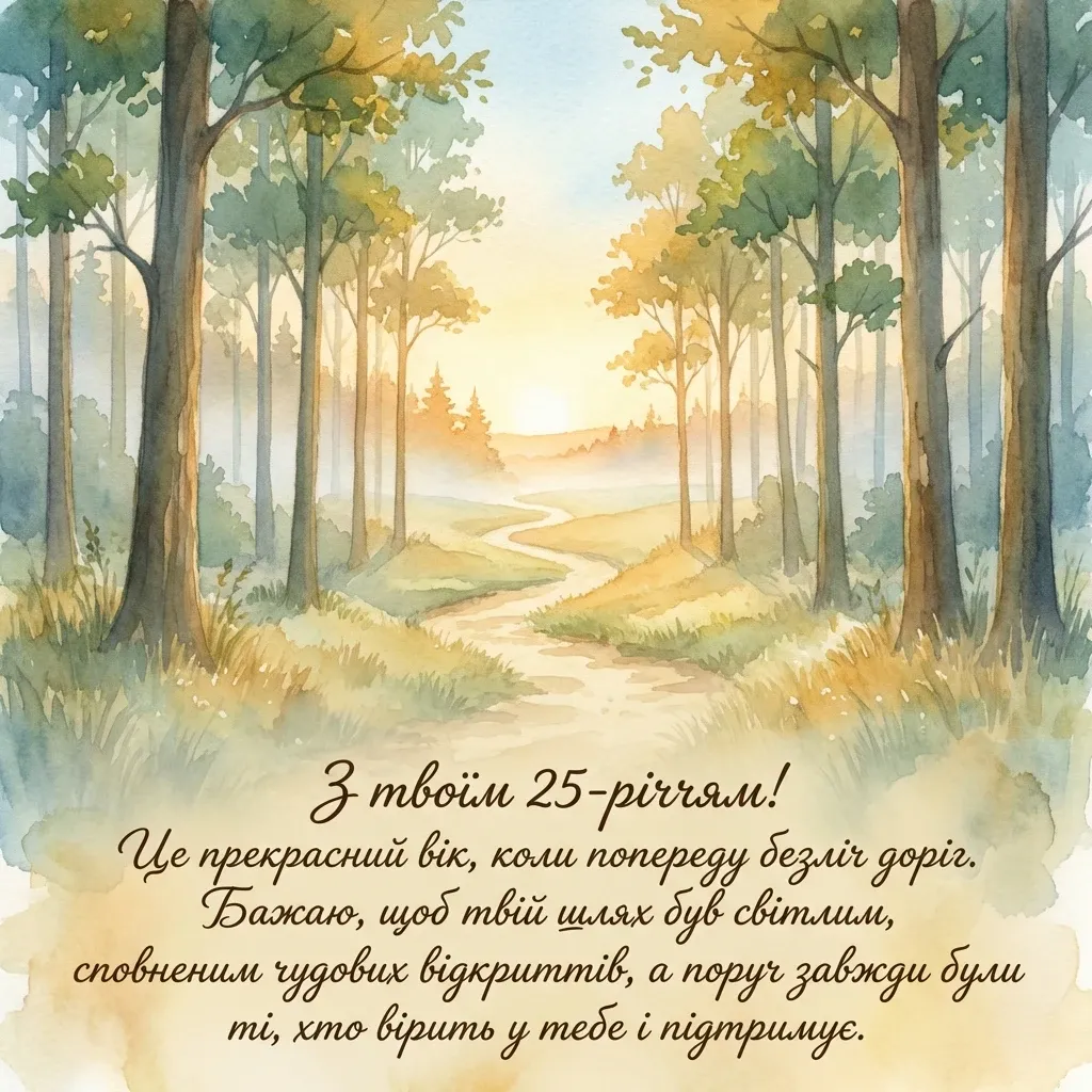 з ювілеєм 25 років