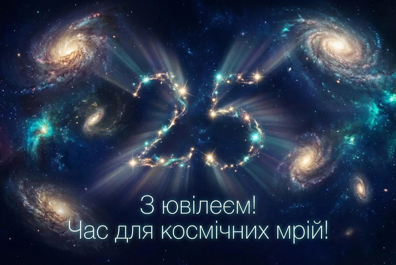 з ювілеєм 25 років
