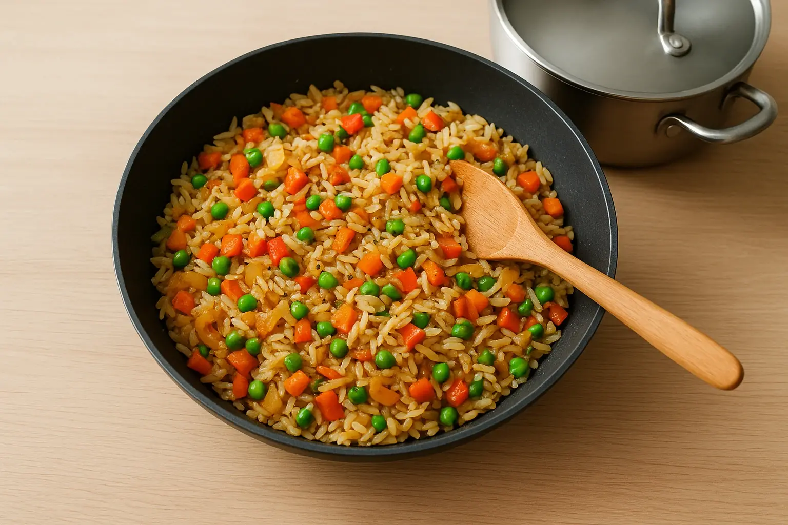 рис с овощами