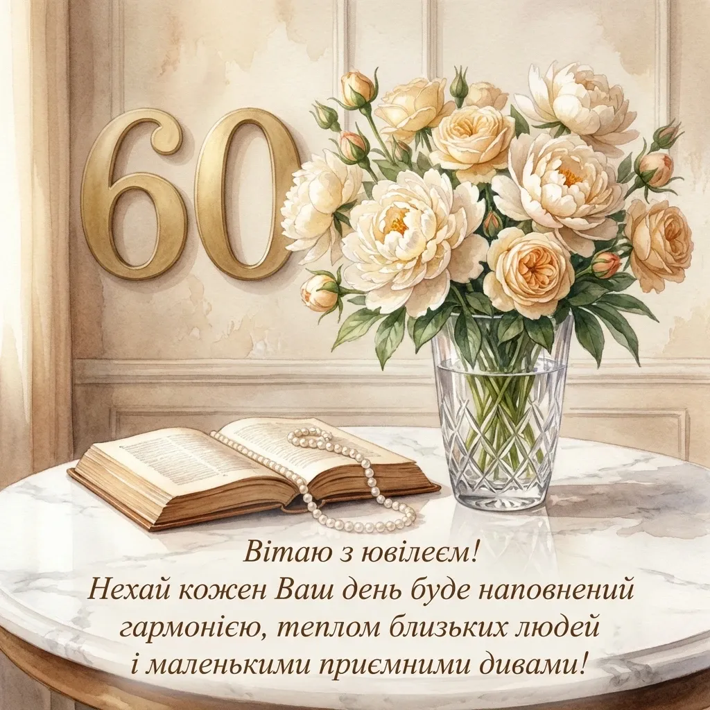 з ювілеєм 60 свекрусі