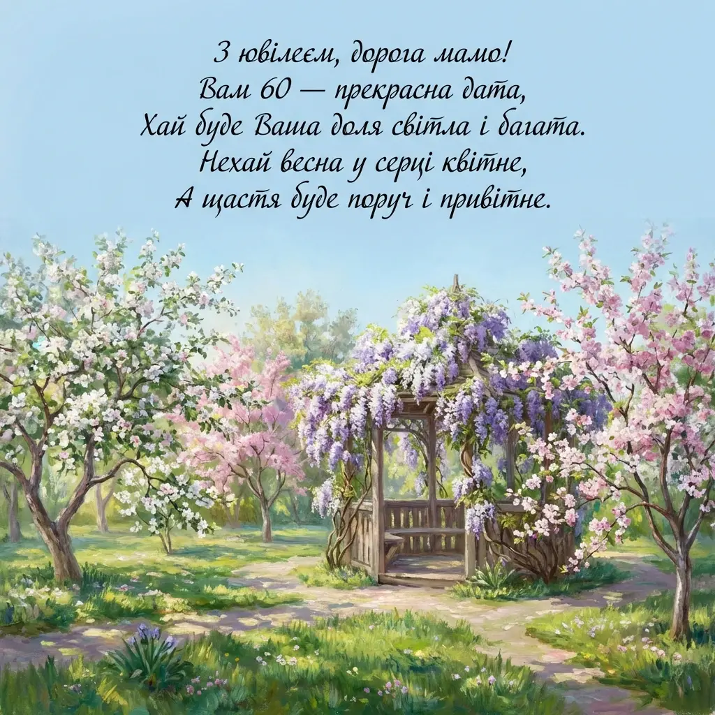 з ювілеєм 60 свекрусі