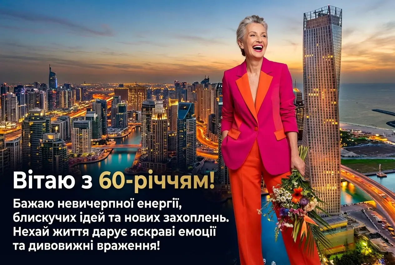 з ювілеєм 60 свекрусі