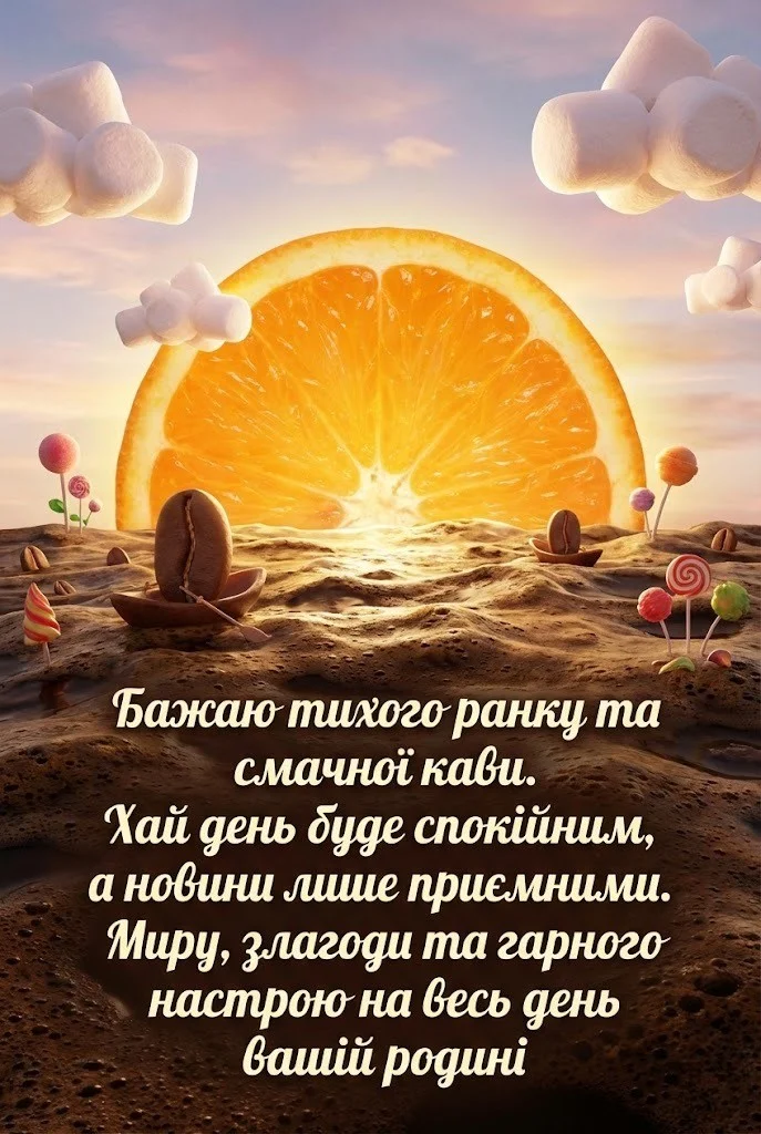 Доброго ранку та гарного настрою на весь день: душевні побажання та красиві картинки