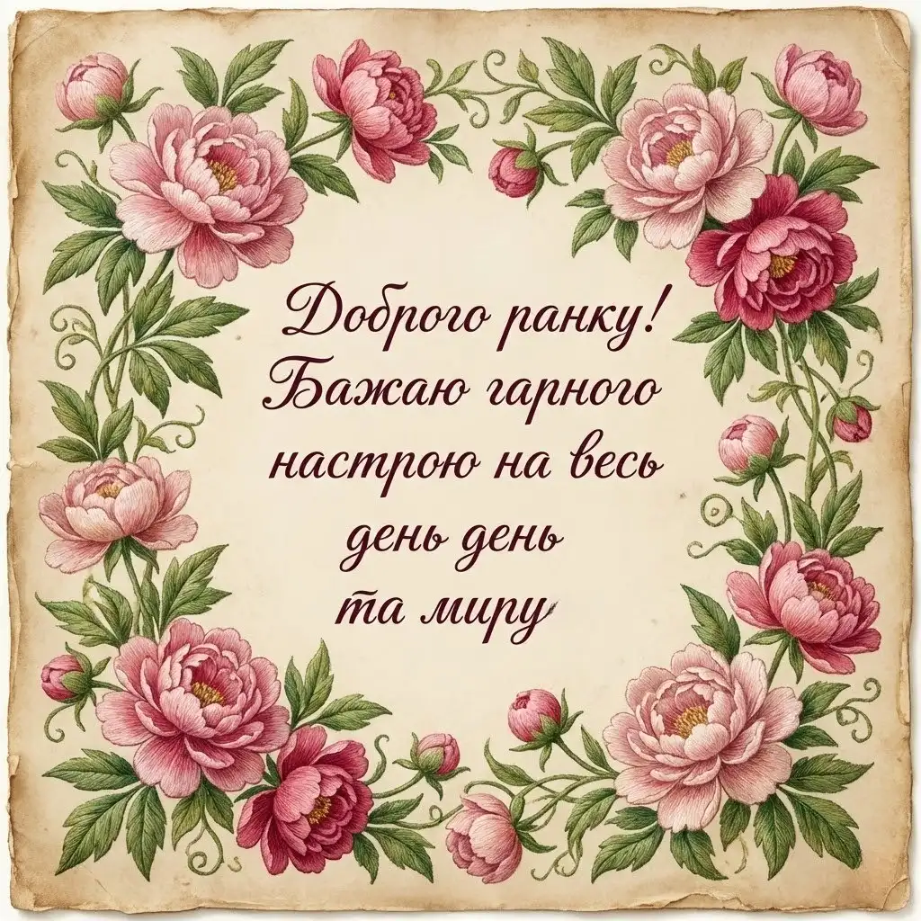 Доброго ранку та гарного настрою на весь день: душевні побажання та красиві картинки