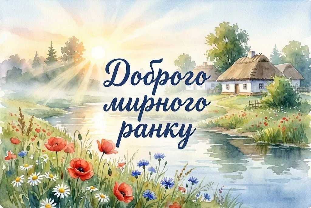 Доброго мирного ранку: красиві картинки та душевні листівки для доброго настрою