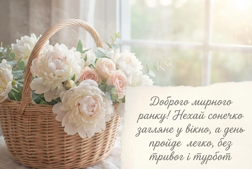 Доброго мирного ранку: красиві картинки та душевні листівки для доброго настрою