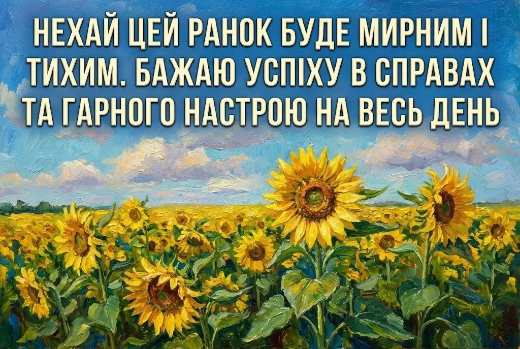 Доброго мирного ранку: красиві картинки та душевні листівки для доброго настрою