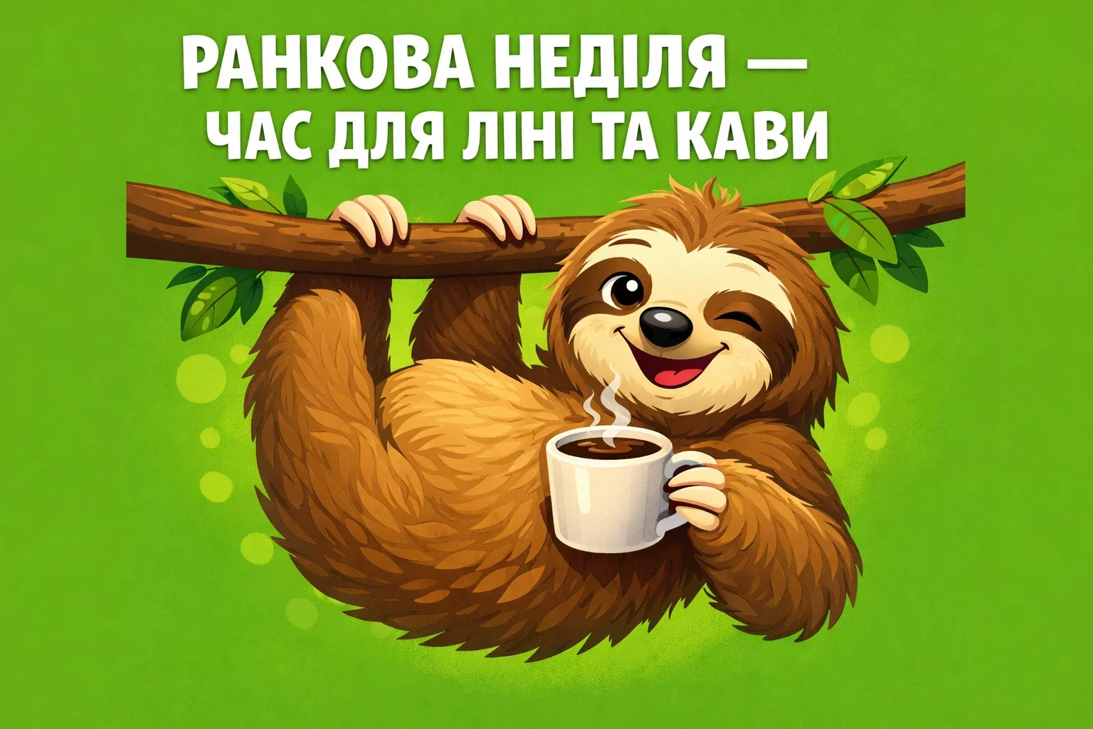 Доброго ранку неділя у найкращій добірці душевних картинок та яскравих листівок для гарного настрою