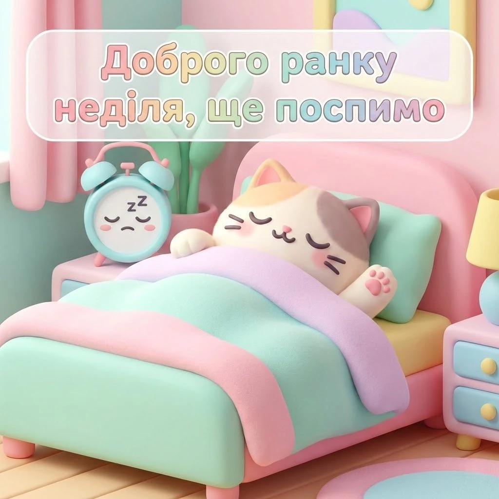 Доброго ранку неділя у найкращій добірці душевних картинок та яскравих листівок для гарного настрою