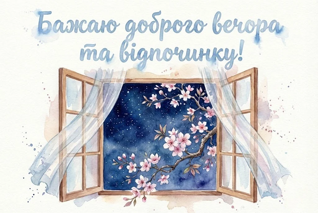 Доброго вечора та гарного вечора: найкращі картинки та душевні листівки для відпочинку