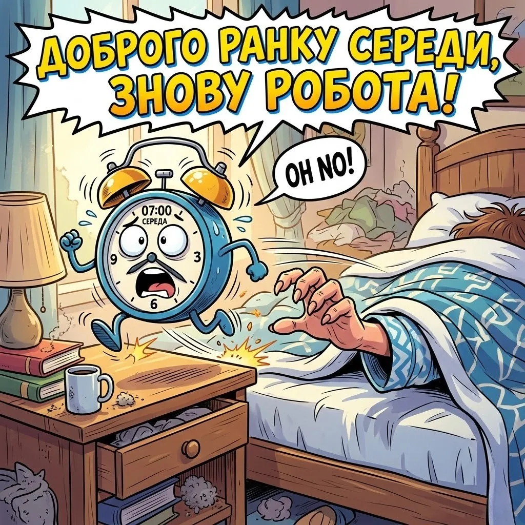 Доброго ранку середи: яскраві картинки та душевні листівки для чудового настрою