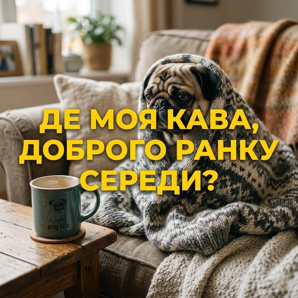Доброго ранку середи: яскраві картинки та душевні листівки для чудового настрою