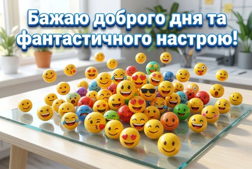 Доброго дня та гарного настрою: найкращі картинки та щирі побажання українською