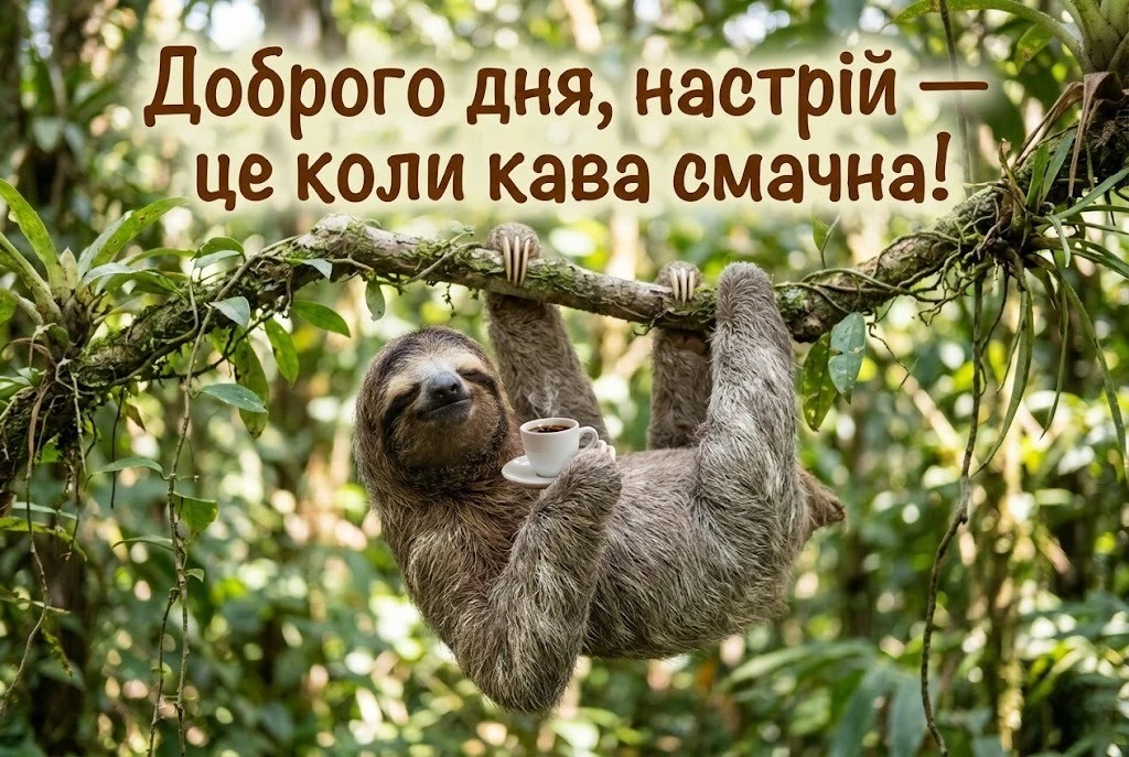 Доброго дня та гарного настрою: найкращі картинки та щирі побажання українською
