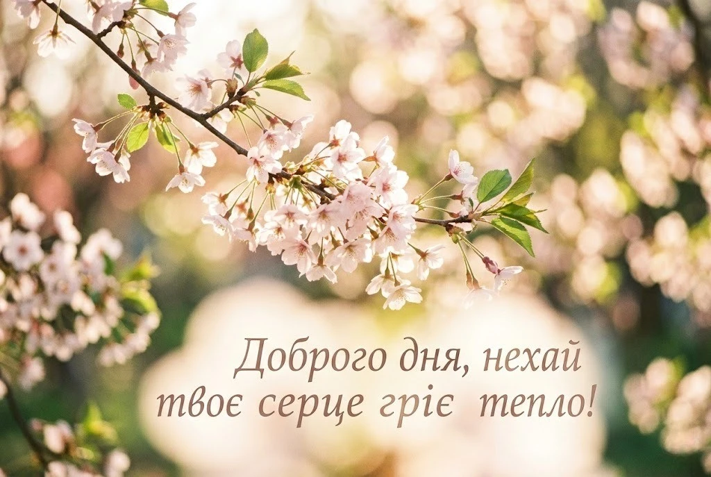 Доброго дня та гарного настрою: найкращі картинки та щирі побажання українською