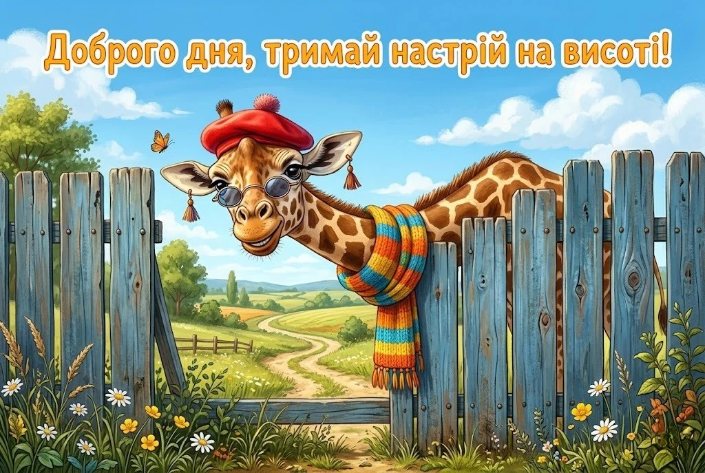 Доброго дня та гарного настрою: найкращі картинки та щирі побажання українською