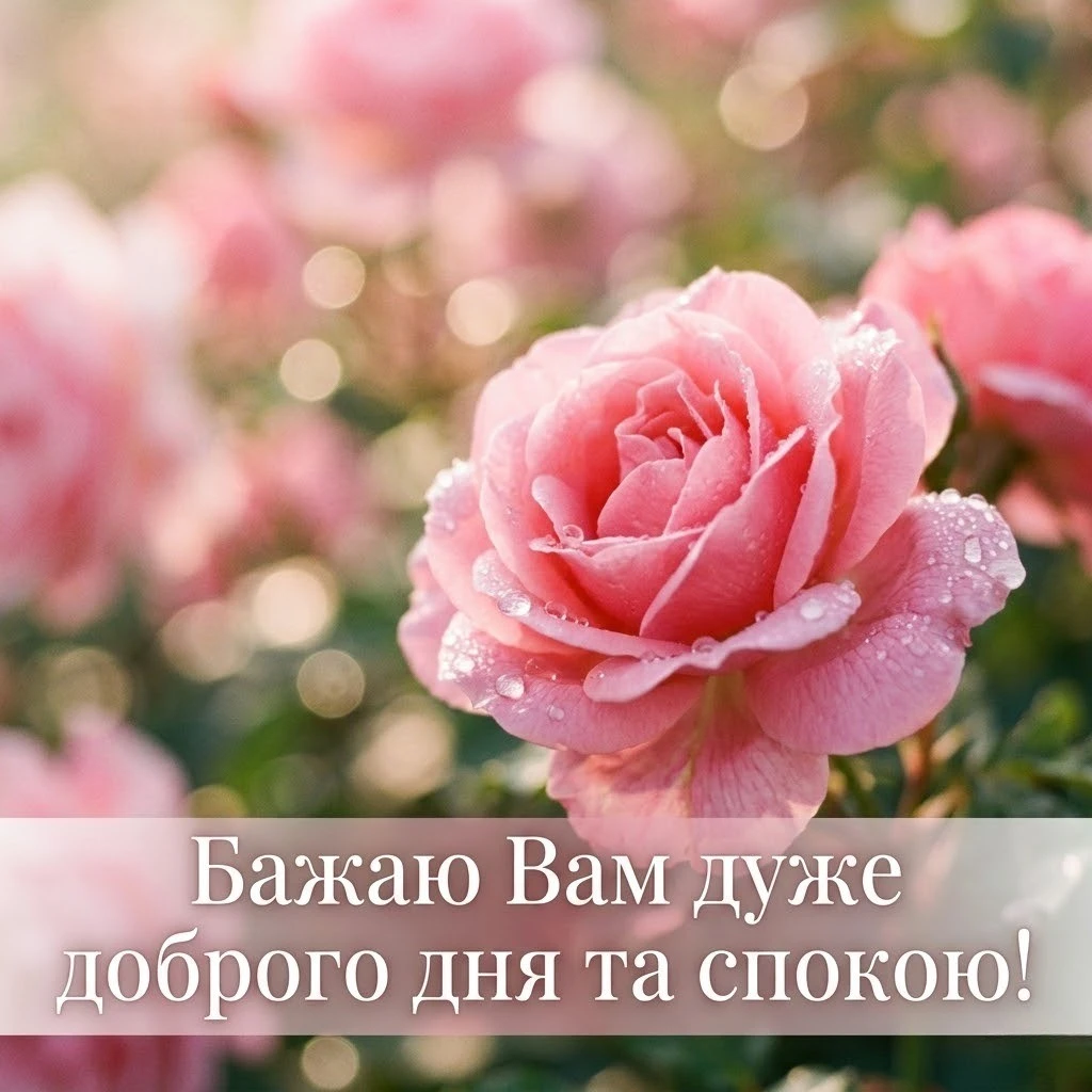 Листівки доброго дня та найтепліші побажання для гарного настрою у картинках
