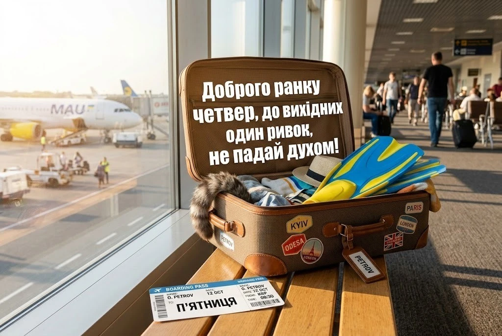 Доброго ранку, четвер: прикольні картинки та щирі побажання для гарного настрою