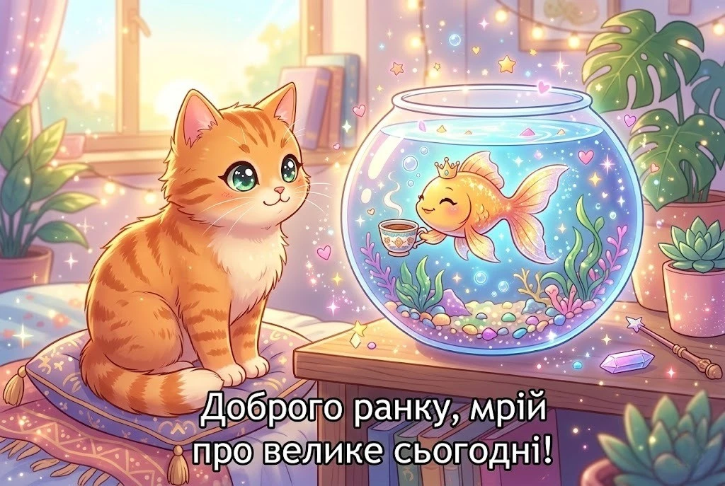Доброго ранку, сонечко: картинки та яскраві листівки для натхненного початку дня
