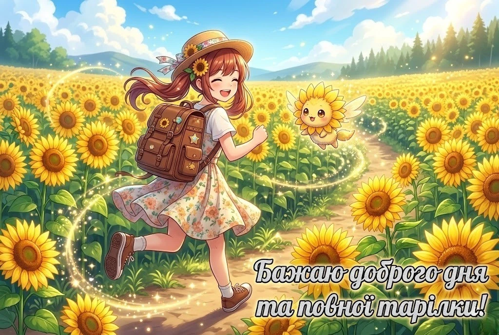 Привітання доброго дня: душевні побажання та найкращі картинки для гарного настрою