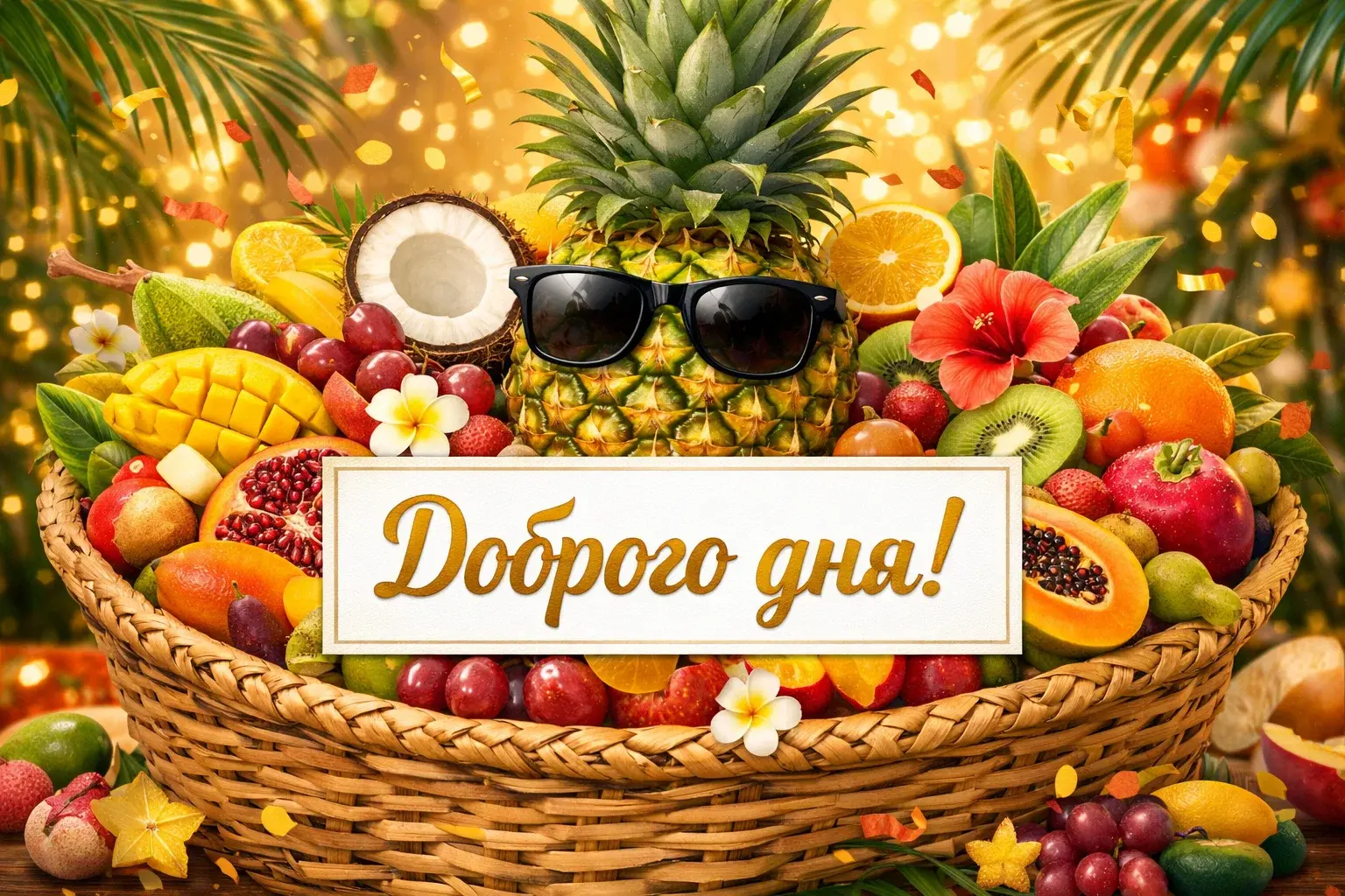 Доброго чудового дня: картинки та найтепліші побажання для гарного настрою