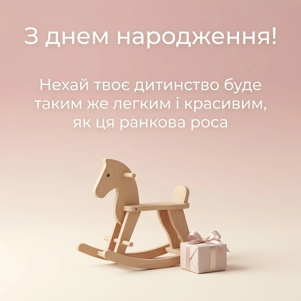 Привітання з днем народження дівчинці на 2 роки: щирі та милі побажання