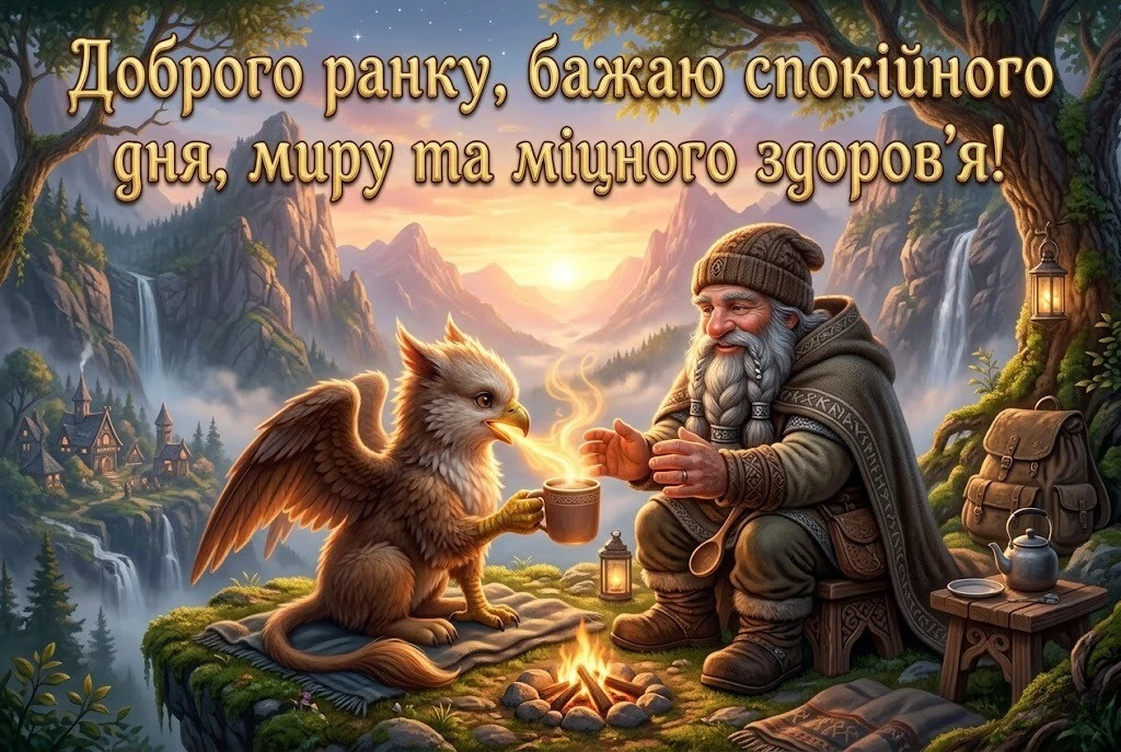 Доброго ранку своїми словами: найтепліші побажання та душевні листівки для гарного настрою