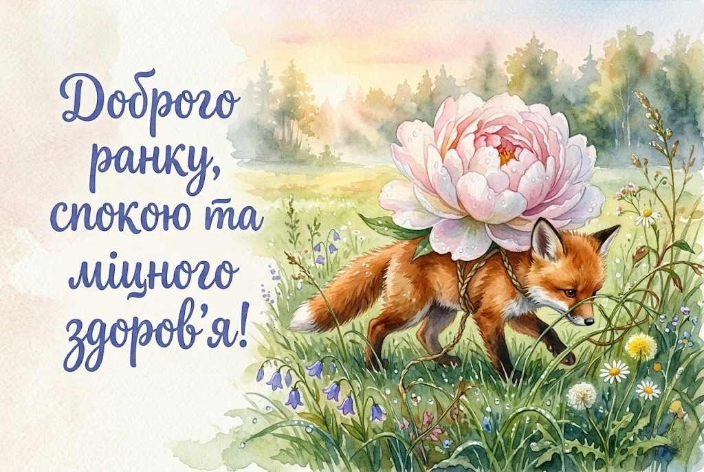Доброго ранку своїми словами: найтепліші побажання та душевні листівки для гарного настрою