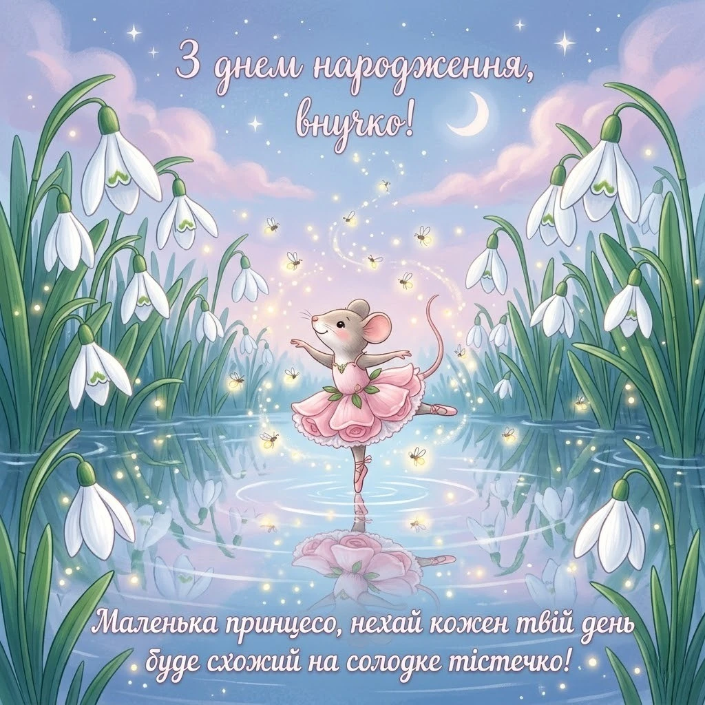 З днем народження внучки 3 роки: найкращі привітання у віршах та прозі