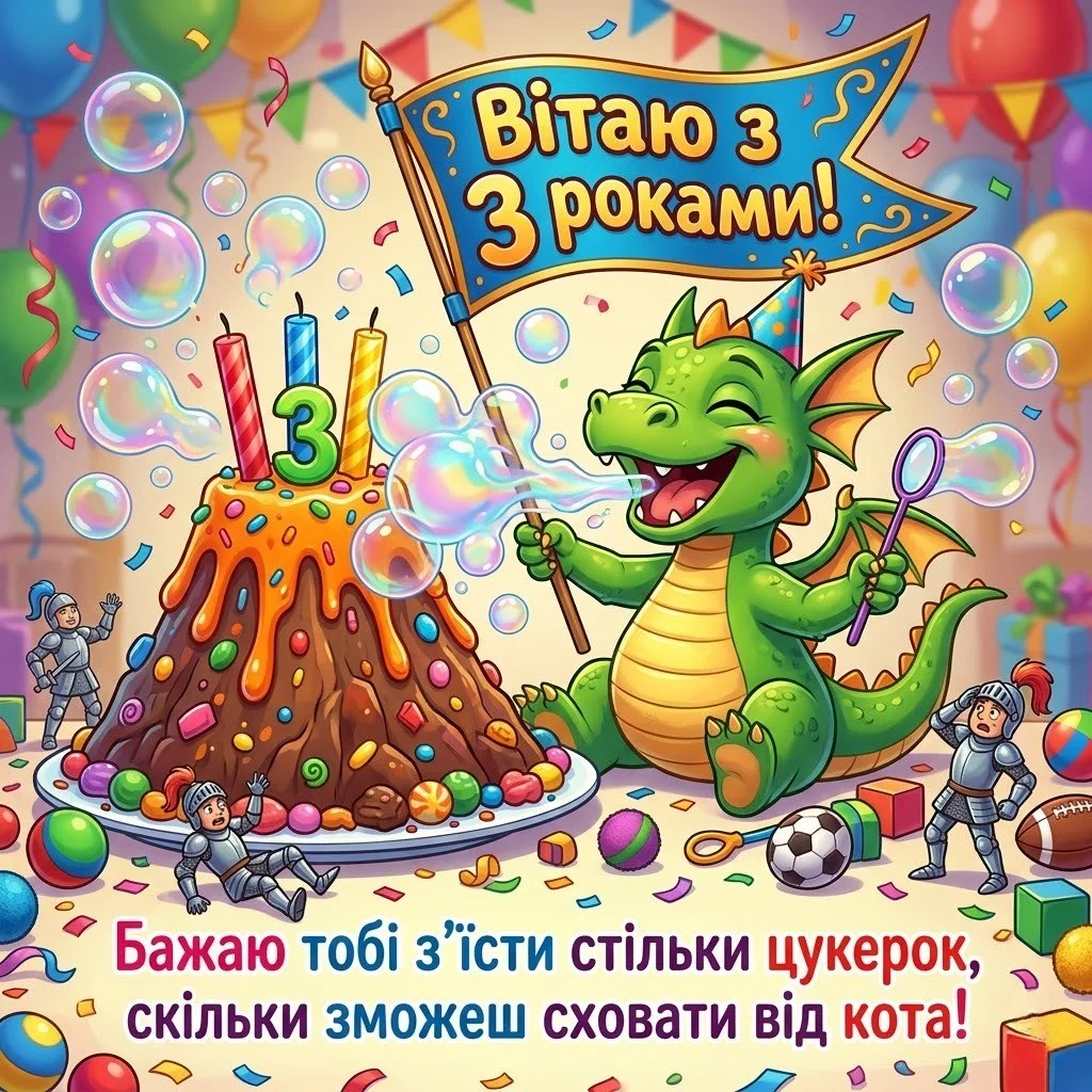 З днем народження внучки 3 роки: найкращі привітання у віршах та прозі