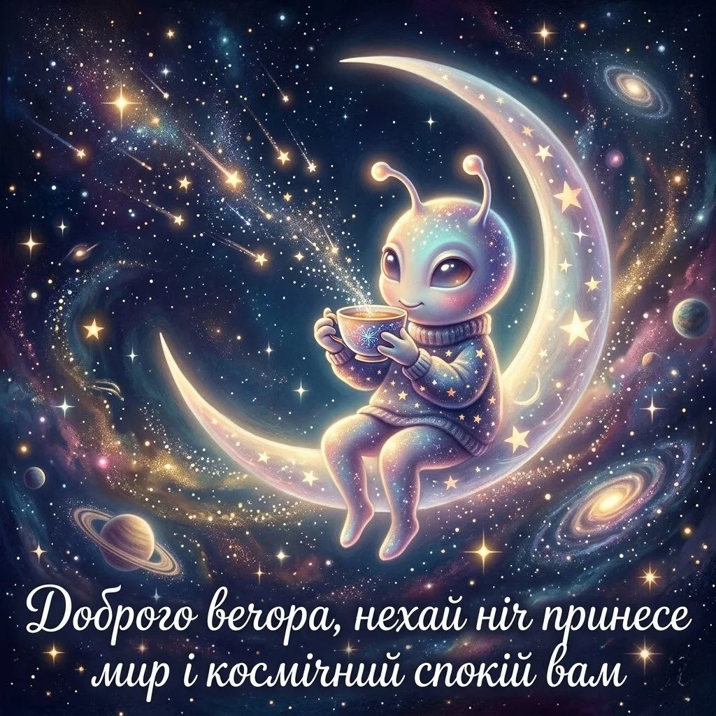 Затишного вечора, доброго вечора і спокійної ночі: душевні листівки та щирі побажання