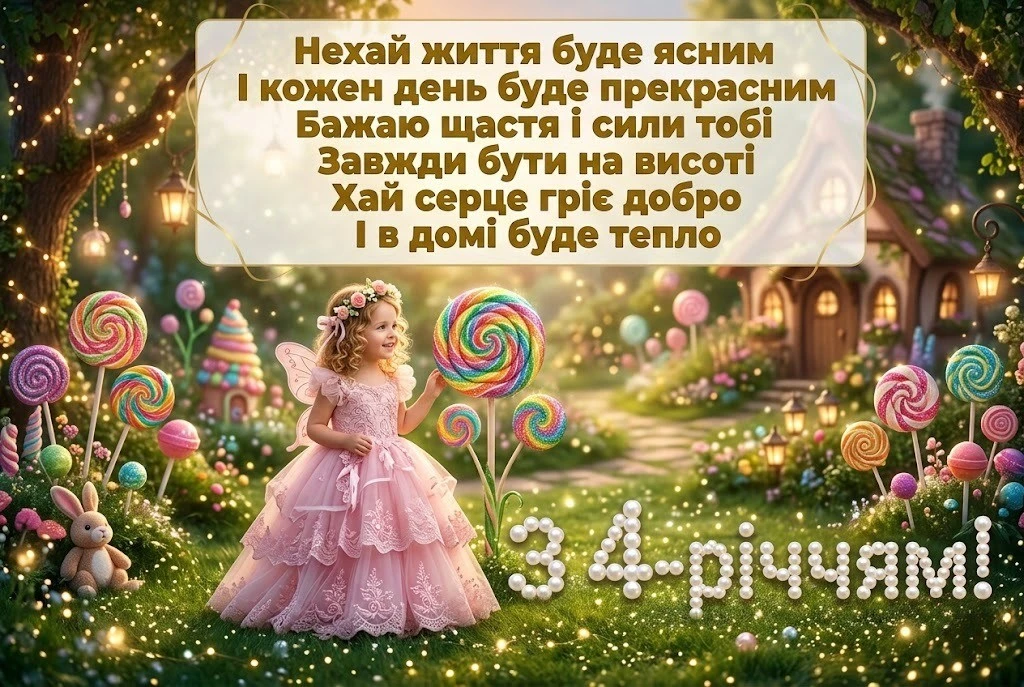 Як красиво привітати дитину з 4-річчям: добірка щирих слів