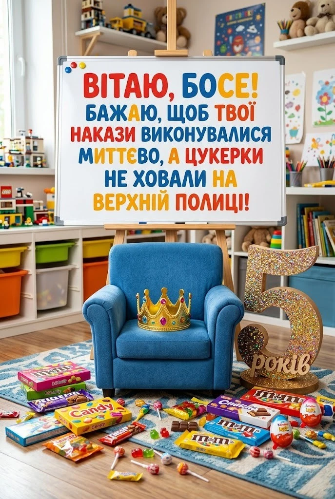 Привітання з 5-річчям сина: від душі, своїми словами та у віршах
